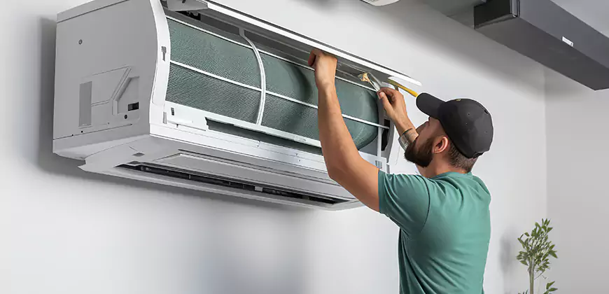 Bathroom and Small Space Ductless Installation in Glen Burnie